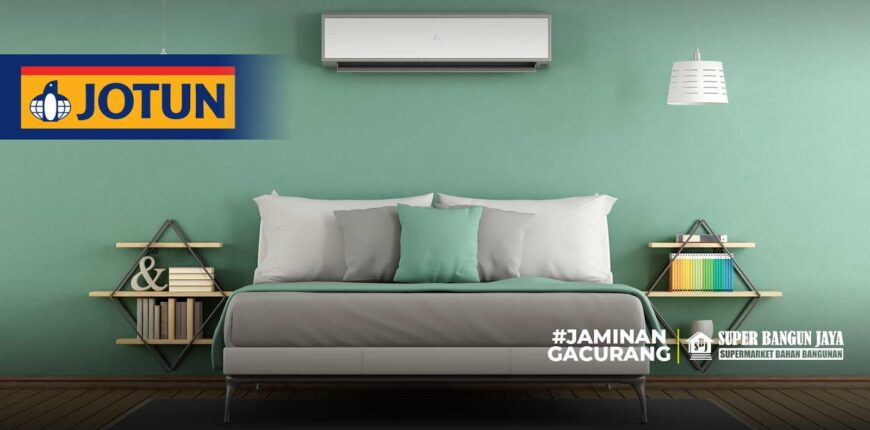 warna cat kamar tidur yang menenangkan Jotun Super Bangun Jaya