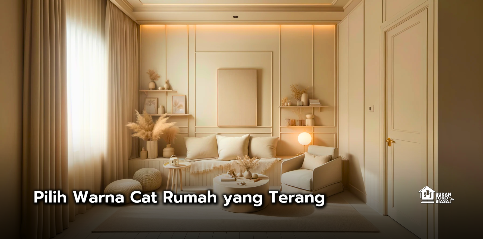 Warna Cat Rumah Ideal untuk Ruangan Kecil - SBJ